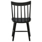 Middleton Solid Wood Dining Side Chair Black (Set of 2)