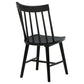 Middleton Solid Wood Dining Side Chair Black (Set of 2)