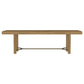 Arini 9-piece Extension Leaf Dining Table Set Sand Wash and Black