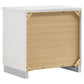 Felicity 4-piece Eastern King Platform Bedroom Set White
