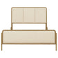 Arini 56-inch California King Panel Bed Cream and Sand Wash