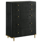 Arini 5-piece Queen Bedroom Set Cream and Black
