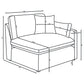 Hobson 5-piece Upholstered Modular Sectional Sofa Charcoal