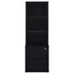 Westpark 3-piece Twin Bedroom Set Bookcase Headboard Black