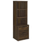 Westpark 3-piece Full Bedroom Set Bookcase Headboard Pine