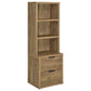 Westpark 3-piece Full Bedroom Set Bookcase Headboard Mango