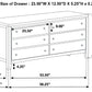 Carlton 4-piece Eastern King Bedroom Set Cappuccino