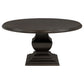 Twyla 60-inch Round Wood Dining Room Table Dark Cocoa
