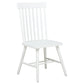 Andrews 5-piece Round Dining Table Set Light Ash and White