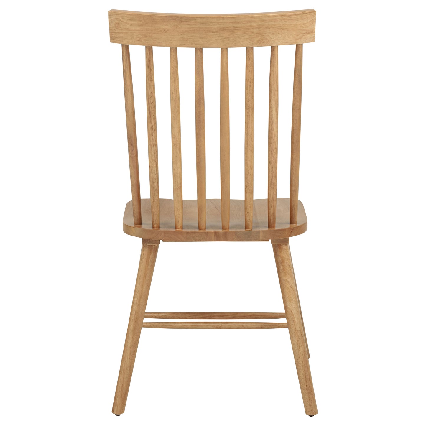 Andrews Windsor Spindle Back Dining Side Chair Light Ash (Set of 2)