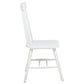 Andrews Windsor Spindle Back Dining Side Chair White (Set of 2)