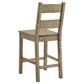 Cardova 5-piece Counter Height Dining Table Set Vineyard Oak