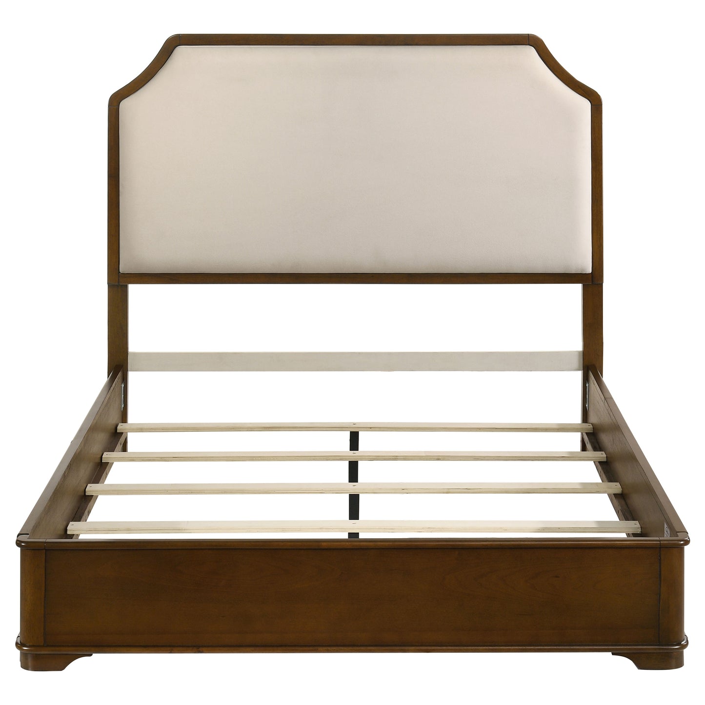 Garland 58-inch Eastern King Panel Bed Cream Brown Cherry