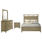 Hazlewood 4-piece Eastern King Bedroom Set Vineyard Oak