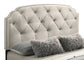 Marianna 4-drawer Upholstered Queen Storage Bed Cream