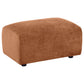 Burnett 4-piece Chenille Upholstered Sofa Set Burnt Orange