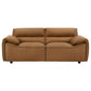 Buxton 2-piece Leather Upholstered Sofa Set Orange