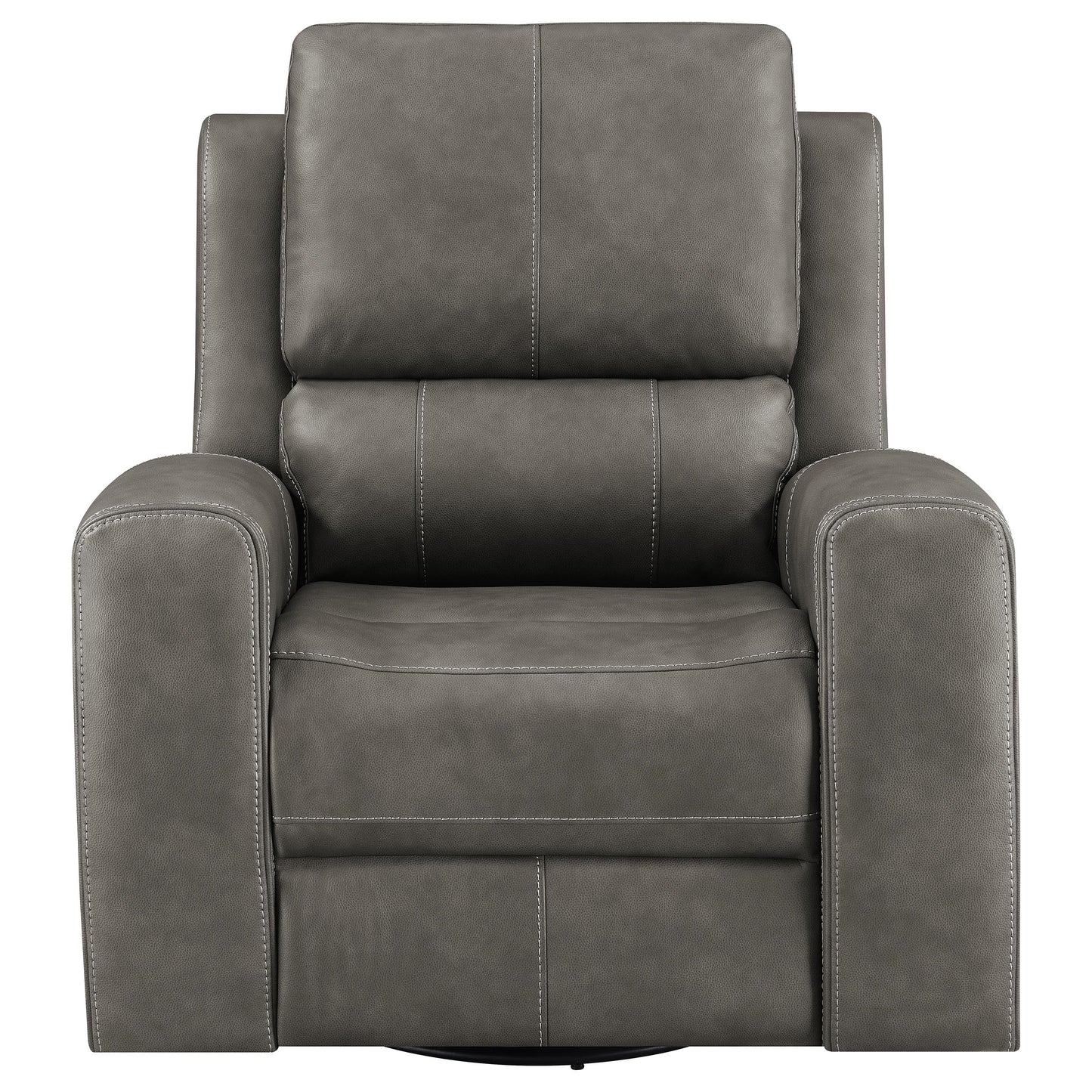 Brickston Triple Power Swivel Glider Recliner Charcoal