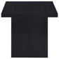 Devar 3-piece Square Cocktail Coffee End Table Set Black