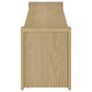Laurelton 3-piece Entertainment Center TV Stand Light Oak
