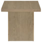 Devar 2-piece Square Cocktail Coffee End Table Set Latte