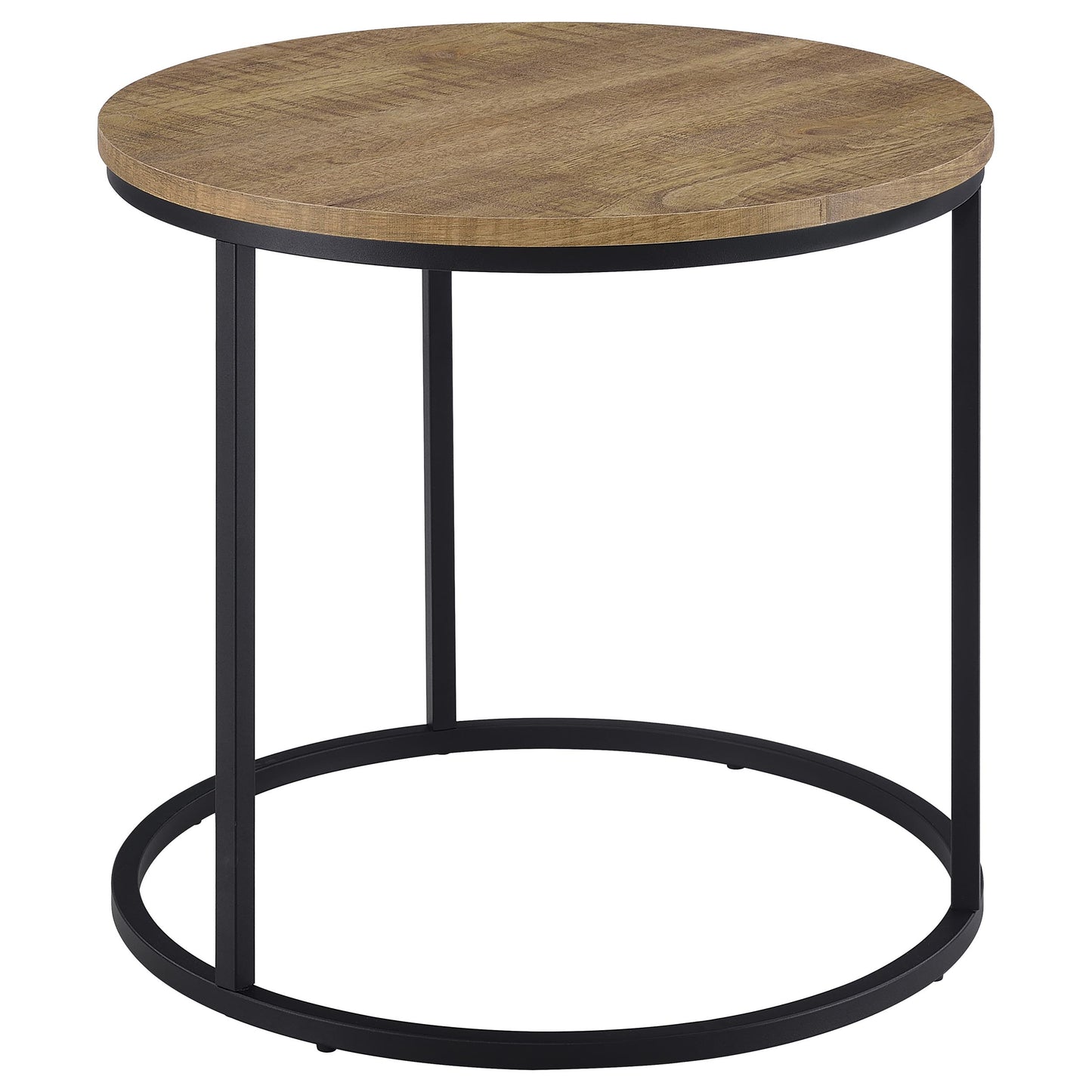 Lainey Round Occasional Side End Table Mango