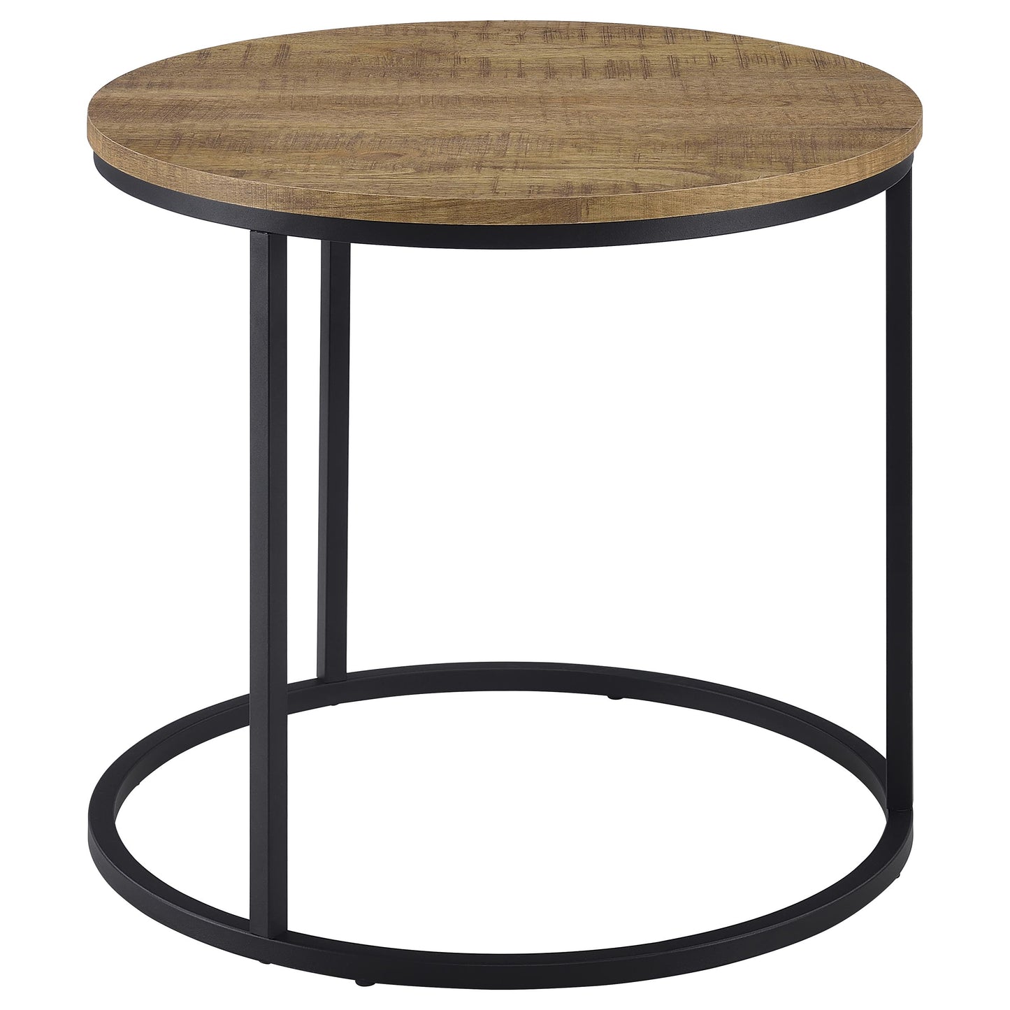 Lainey Round Occasional Side End Table Mango