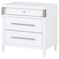 Gracemont 3-drawer Bedroom Nightstand Bedside Table White