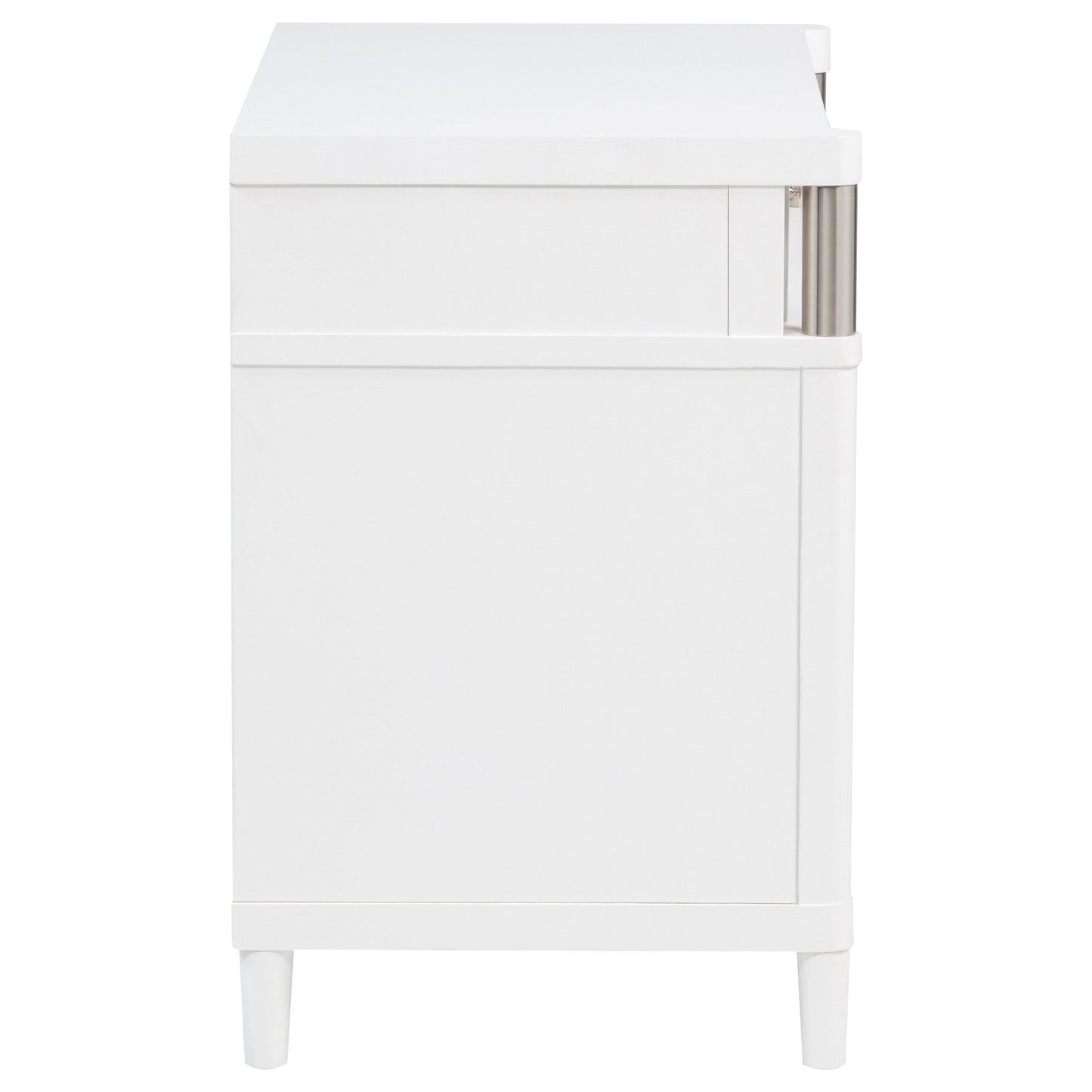 Gracemont 3-drawer Bedroom Nightstand Bedside Table White