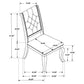 Brockway Upholstered Dining Chair Barley Brown (Set of 2)
