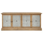 Brockway 4-door Dining Sideboard Buffet Cabinet Barley Brown