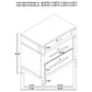 Gracemont 5-piece Queen Bedroom Set White