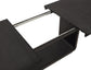 Leandro 7-piece Rectangular Dining Table Set Burnished Black