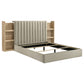 Arielle 5-piece Eastern King Bedroom Set Light Oak