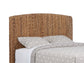 Laughton Banana Leaf California King Panel Bed Amber