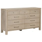 Solano 4-piece Eastern King Bedroom Set Weathered Mango