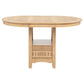Lavon 5-piece Oval Counter Height Dining Set Light Oak