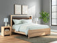 Kinlanni King Upholstered Platform Bed, Dresser and Mirror