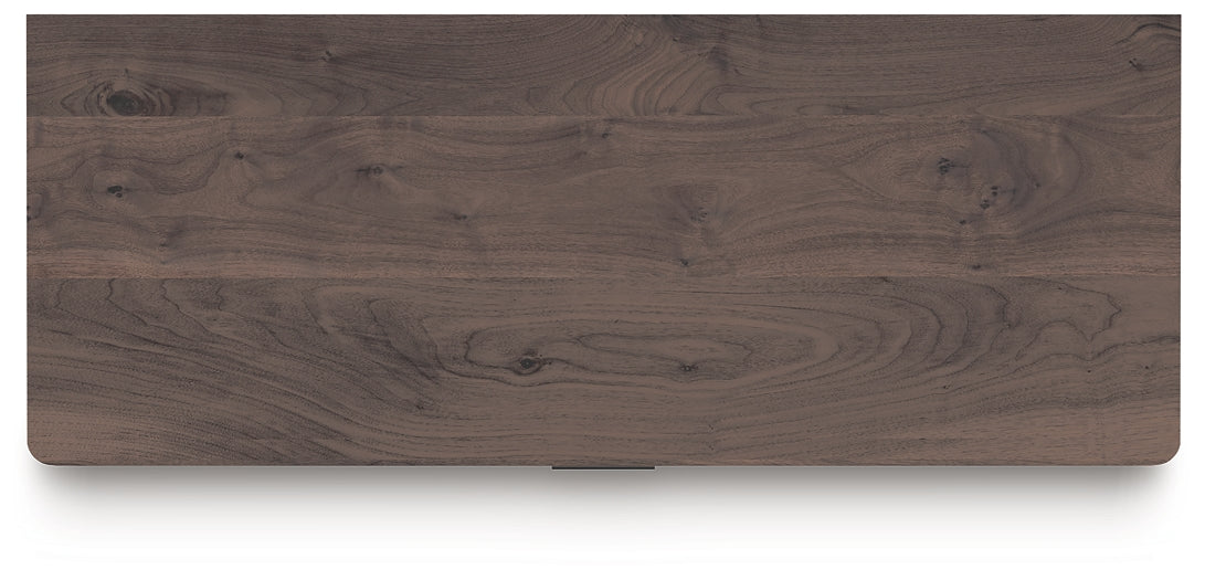 Pamytta Twin Upholstered Panel Platform Bed, Dresser, Mirror, Chest and Nightstand