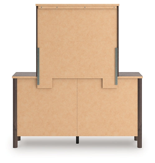 Pamytta King Panel Bed, Dresser, Mirror and Nightstand