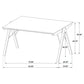 Randolph 7-piece Rectangular Dining Table Sheesham and Brown