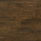 Strouse 5-piece Dining Set Black and Walnut