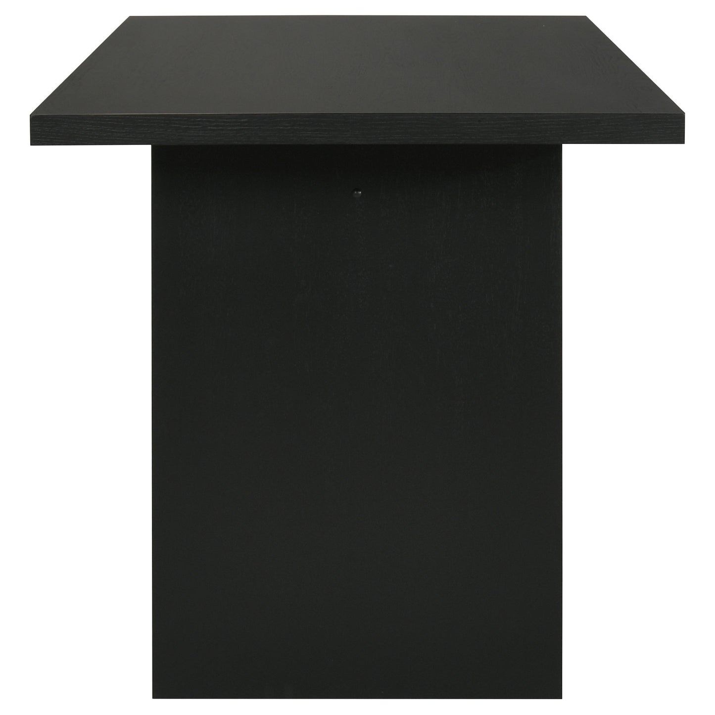 Decker 70-inch Rectangular Wood Counter Height Dining Table Black