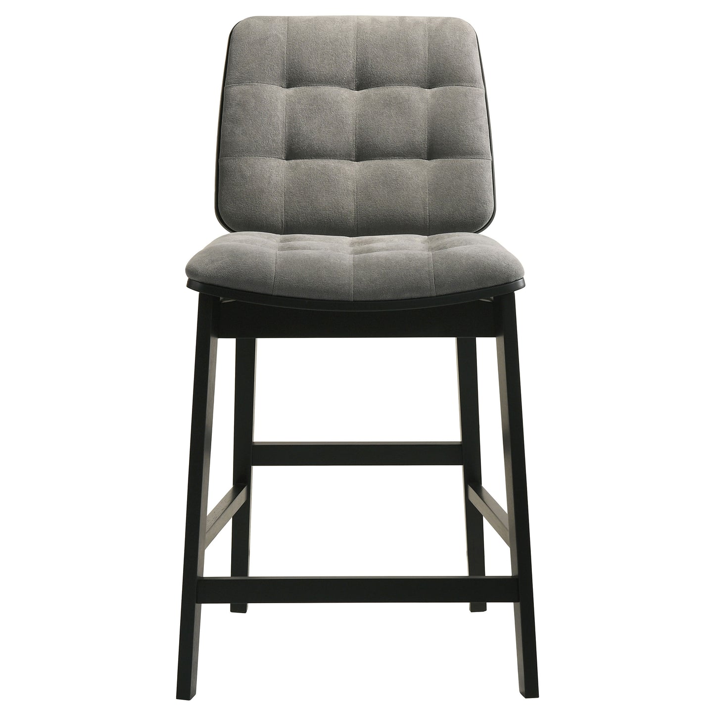 Decker 7-piece 70-inch Rectangular Counter Height Dining Set Grey and Black