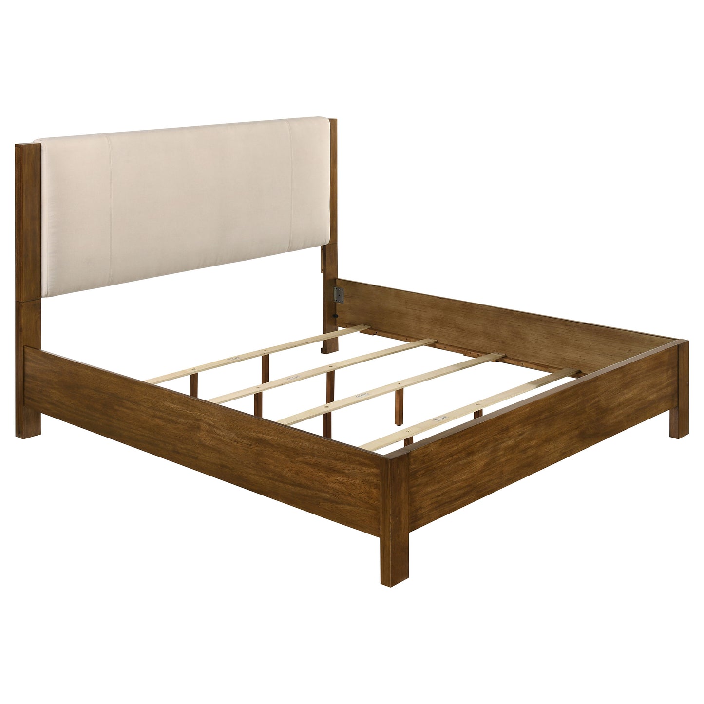 Adderley 4-piece Eastern King Bedroom Set Warm Brown