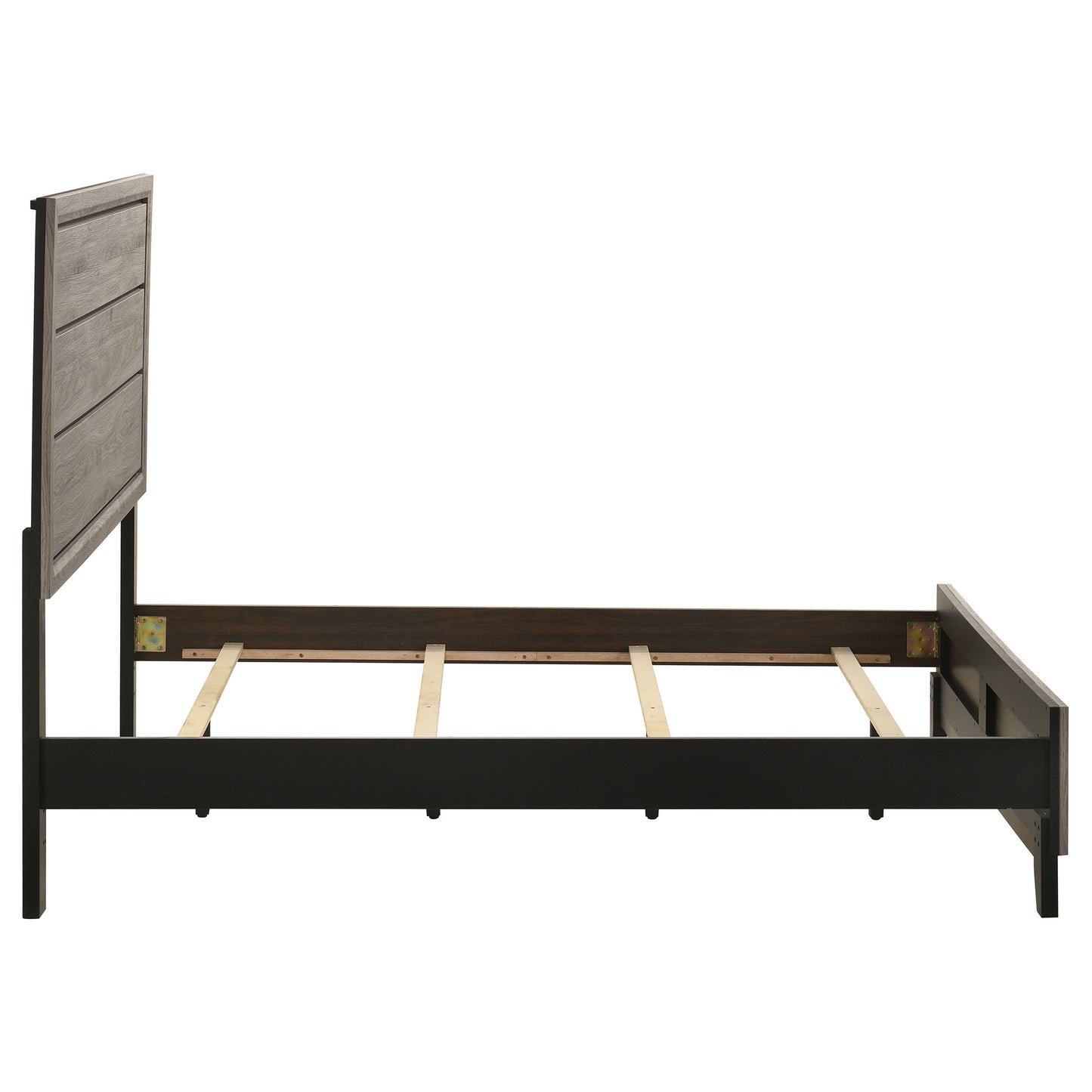 Watson Wood Full Panel Bed Light Taupe