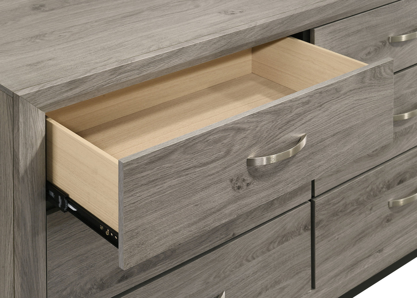 Watson Five-piece Full Bedroom Set Light Taupe