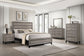 Watson Five-piece Eastern King Bedroom Set Light Taupe