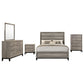 Watson Five-piece Eastern King Bedroom Set Light Taupe