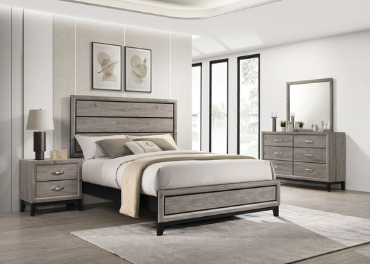 Watson Four-piece California King Bedroom Set Light Taupe